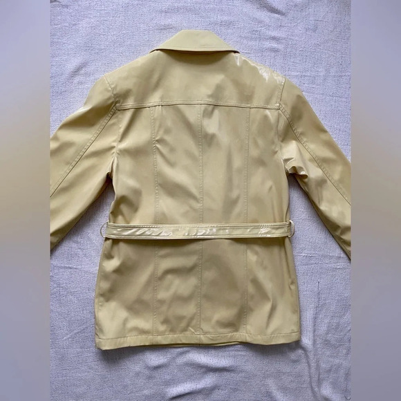 Yellow Nuage Rain Jacket with Belt - Picture 11 of 14